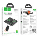 15W 3-in-1 Magnetic Wireless Fast Charger with Foldable Easy Carry Design (CQ13)