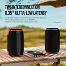 15W Bluetooth Speaker w/ LED Ring Light, IPX6 Waterproof (BS07)