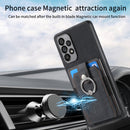 Card Holder w/ Ring & Magnet (Black)