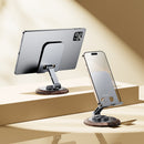 Carbon Steel Foldable 360° Rotatable Desktop Stand for Phone & Tablet (DH25)