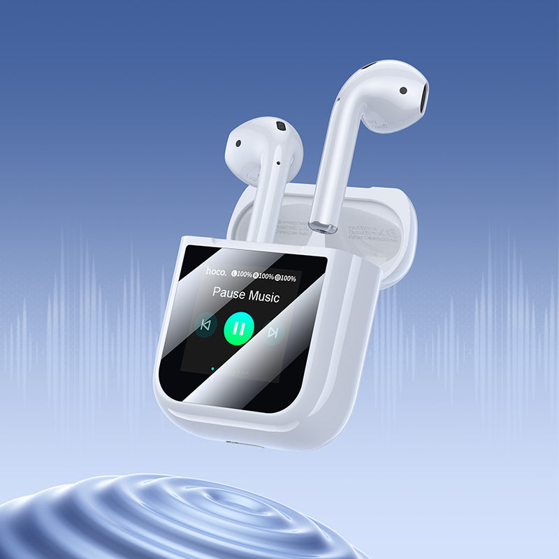 TWS Earbud w/ LCD Touch Screen, 4 Hours (EW80)