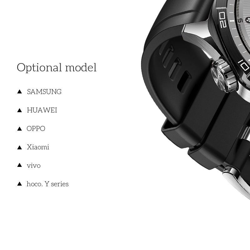 Universal Silicon Watch Strap for Non-Apple Watch including HOCO Watch, Samsung, Huawei, Xiaomi, Vivo, OPPO etc (WH17)