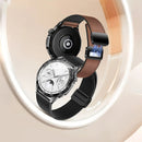 Universal Leather Watch Strap with Magnetic Buckle for Non-Apple Watch including HOCO Watch, Samsung, Huawei, Xiaomi, Vivo, OPPO etc (WH18)