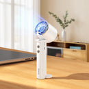 Portable Multi-Functional Electric Fan w/ Handheld & Desktop Stand, 3 Speed Adjustable Airflow (HX61)