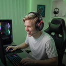 Premium Gaming Headset with Wired & Wireless Modes, Low Latency, Omnidirectional Detachable Microphone (W116)