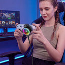 Magnetic Mobile Gaming AI Cooling Fan with RGB Light, 7300 RPM & Universal Clip (GA6)