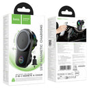 15W Magnetic Wireless Charging Air Vent Phone Holder with Active Cooling (HW36)