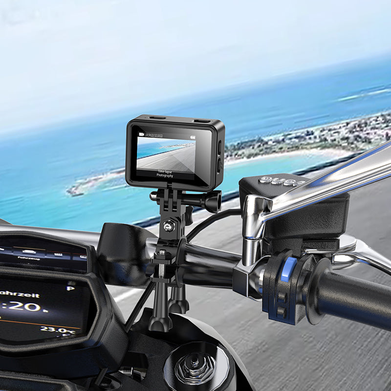 4K 2160P/60FPS Sports Camera w/ 12MP EIS Stabilization Anti Shake, 30M Waterproof, Front & Back Dual Screen (DV102)