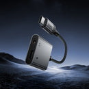 2 in 1 USB-C to Aux & USB-C Adaptor (UPA34)