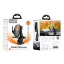 15W Wireless Charging Phone Holder for Windshield & Dashboard w/ Transparent Design (HW34)