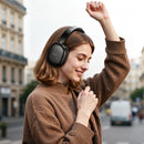 Premium Bluetooth Headset w/ 45 Hours, Foldable Design, Easy Control Knob, HOCO Music App (W73)