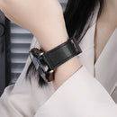 Universal Leather Watch Strap with Magnetic Buckle for Non-Apple Watch including HOCO Watch, Samsung, Huawei, Xiaomi, Vivo, OPPO etc (WH18)