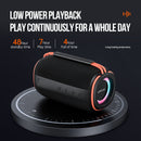 15W Bluetooth Speaker w/ LED Ring Light, IPX6 Waterproof (BS07)