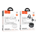 Open-Ear TWS Clip-On Earbuds with 6 Hours, Hoco Music App (EA8)