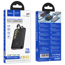 22.5W PD+QC Power Bank w/ 2 Built-in Cables, LED % Display (10000mAh) (Q37)