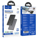 Magnetic 20W PD+QC Wireless Charging Power Bank w/ Ultra Thin, Aluminum Alloy Body (5000mAh) (Q26)