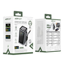 100W PD+QC Power Bank with Smart Display, Built-in Cable, CCC Certification (20000mAh) (M33)