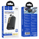 22.5W PD+QC Power Bank w/ 2 Built-in Cables, LED % Display (20000mAh) (Q37A)