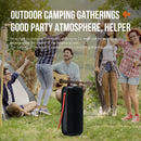 30W Bluetooth Speaker w/ Deep Bass, Strap, IPX6 Waterproof (BS08)