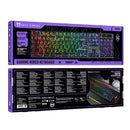 Wired Gaming Keyboard with RGB Rainbow Light, 6-Key Anti-Ghosting (GM701)