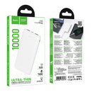 2A Ultra Thin Power Bank with Dual Input & Output, LED Indicator (10000mAh) (J153)