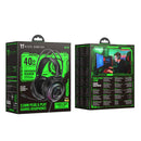 Premium Light-Weight Wired Gaming Headset with LED Light, Omnidirectional Microphone, 40mm Drivers (W118)