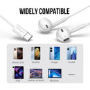 USB-C Earphone Universal w/ Digital Microchip (M20)