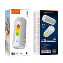 8W Bluetooth Speaker with 6 Hours, LED Colorful Light, FM / TWS Mode (HC50)