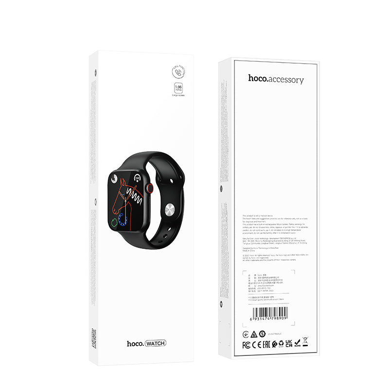 Smart Watch w/ Call Feature, 5 Days Battery Life (Y12)