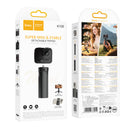 Ultra Compact Multifunctional Selfie Stick with Mini Detachable 20cm Tripod, Camera Mount (K100)