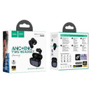 TWS Earbud w/ 7 Hour, Battery % Display, ANC+ENC Noise Cancelling, Glossy Case (EQ20)
