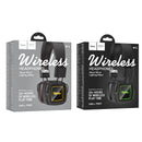 Leather Bluetooth Headset with Mirror LED Light, Gen 6.0 Bluetooth (W72)