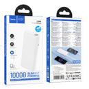 2A Slim Power Bank with Charging Indicator, Dual Input, Dual USB-A Output (10000mAh) (J158A)