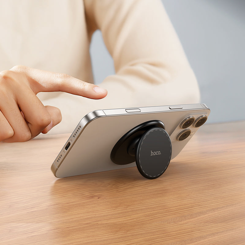 Magnetic Pop-Up Phone Grip & Stand (GH8) - MagSafe Compatible & Universal