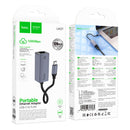 USB-C to RJ45 Ethernet Adaptor with 1000Mbps (UA37) 12cm