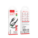 Nylon Braided Zinc Alloy Fast Charging Data Cable (X127)