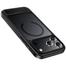 Magnetic Semi-Transparent Case w/ MagSafe Compatible, Anti-Fingerprint, Hidden Kick Stand (AS12) - iPhone 17