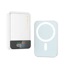 Magnetic PD 22.5W Wireless Charging Power Bank w/ LED % Display (10000mAh) (F13)
