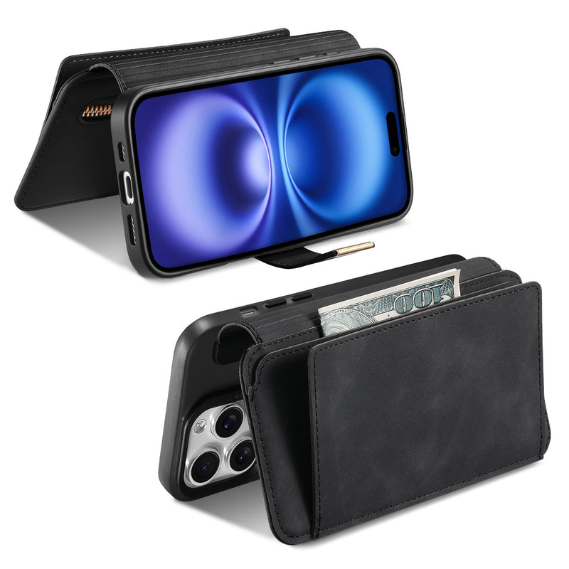 Universal Magnetic Detachable Flip Wallet Case (FLP)