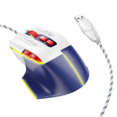 Ergonomic 7-Button Wired Gaming Mouse with LED Light, 3600 DPI (GM31)