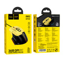 Ergonomic 7-Button Wired Gaming Mouse with LED Light, 3600 DPI (GM31)
