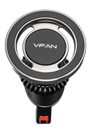 Strong Magnetic Air Vent Phone Holder w/ Hook Locking, Ring Metal Plate (H07)