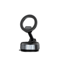 Magnetic Multi-Surface Suction Cup Phone Mount with Foldable Arm (H08)