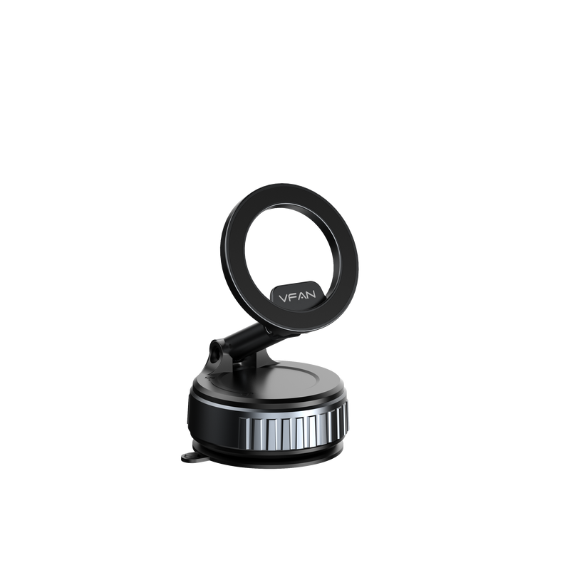 Magnetic Multi-Surface Suction Cup Phone Mount with Foldable Arm (H08)