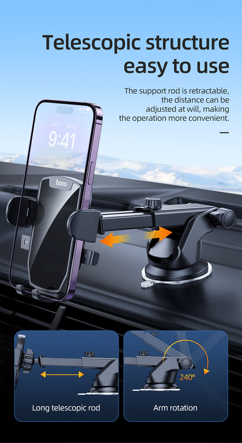 Quick-Lock Pro Car Mount Phone Holder (CAD30)