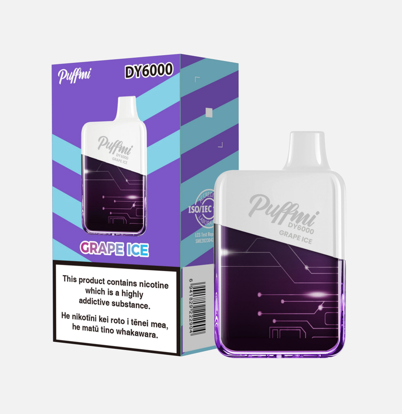 Puffmi DY6000 Vape (Rechargeable, 40mg/ml)