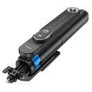 Premium Bluetooth Selfie Stick w/ 1.75m Quadpod, Camera Mount, Stabilizer, V5.2 Remote (K22)