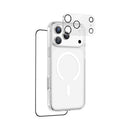 Keephone Combo 3-in-1 Ultimate Protection Kit | Anti-Yellowing MagSafe Clear Case, Screen Protector & Lens Guard | iPhone 17 Series (COMBO)