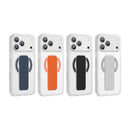 Keephone Stanta Anti-Scratch Matte Clear Case with Magnetic Leather Strap & Kickstand | Anti-Yellowing, MagSafe Compatible | iPhone 17 Series (STANTA)