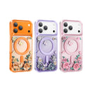 Keephone Roseland Premium 3D Crystal Rose Case | MagSafe Compatible | iPhone 17 Series (ROSELAND)